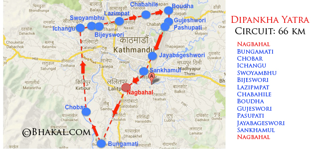 Dipankha yatra circuit